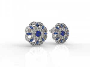 earring 313 jewelry Modello di stampa 3D