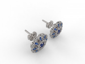 earring 313 jewelry Modello di stampa 3D