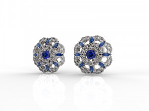 earring 313 jewelry Modello di stampa 3D