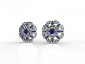 earring 313 jewelry 3D Print Model