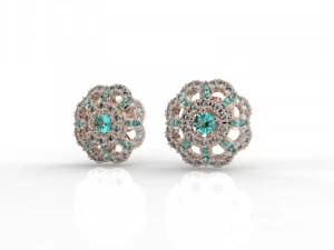earring 313 jewelry 3D Print Model
