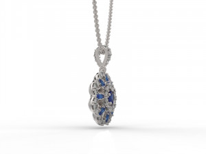 pendent 314 jewelry 3Dプリントモデル
