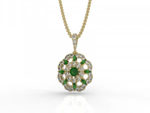 pendente 314 gioielli Modello di stampa 3D