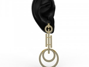 earring 300 jewelry Modelo de impresión 3D