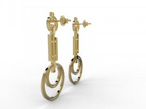 earring 300 jewelry Modelo de impresión 3D