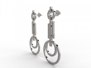 earring 300 jewelry Modelo de impresión 3D