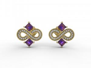 earring 327 jewelry 3D Print Model