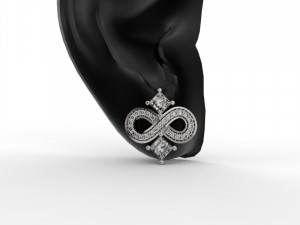 earring 327 jewelry Modelo de Impressão 3D
