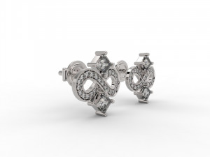 earring 327 jewelry Modelo de Impressão 3D