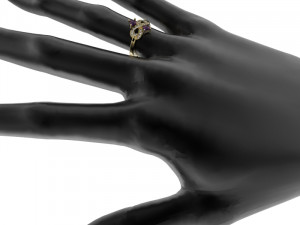 ring 328 jewelry Modèles 3D en vedette