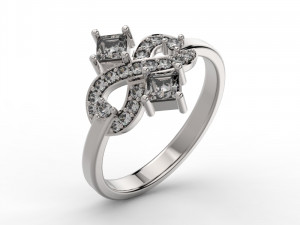 ring 328 jewelry Modèles 3D en vedette