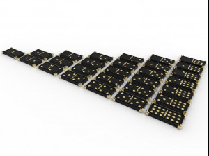 domino set 3Dプリントモデル