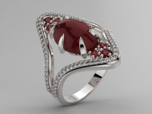 ring 369 jewelry Modelo de Impressão 3D