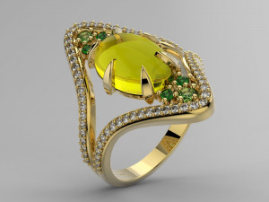 ring 369 jewelry Modelo de Impressão 3D