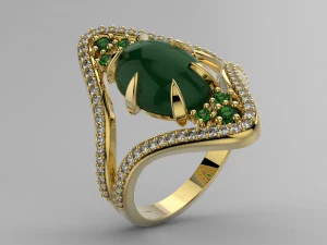 ring 369 jewelry 3D Print Model
