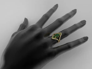 ring 369 jewelry 3D Print Model