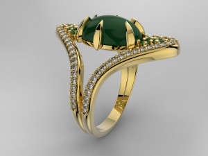 ring 369 jewelry Modelo de Impressão 3D