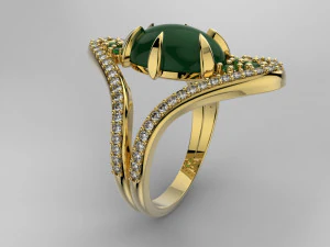 ring 369 jewelry 3D Print Model