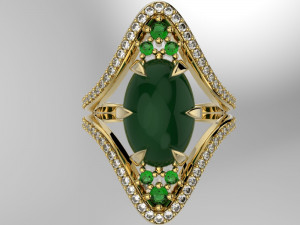 ring 369 jewelry Modelo de Impressão 3D