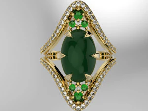 ring 369 jewelry 3D Print Model
