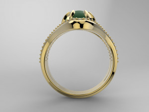 ring 369 jewelry Modelo de Impressão 3D