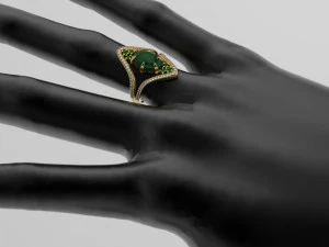 ring 369 jewelry 3D Print Model