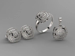 set jewelry 3d 3D Print Model