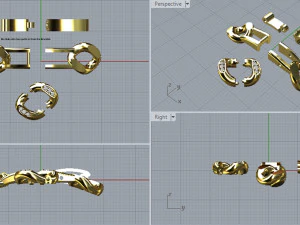 bracelet 382 jewelry 3D Print Model