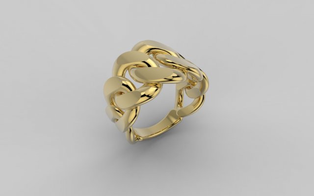 chain ring 383 jewelry Modelo de Impressão 3D .c4d .max .obj .3ds .fbx .stl .blend 