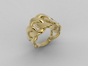 chain ring 383 jewelry 3D Print Model