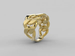 chain ring 383 jewelry 3D Print Model