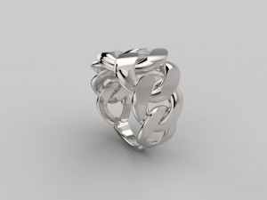 chain ring 383 jewelry Modelo de Impressão 3D
