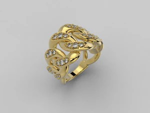 łańcuszek 384 biżuteria Model do druku 3D