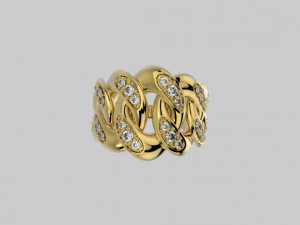 chain ring 384 jewelry 3D Print Model