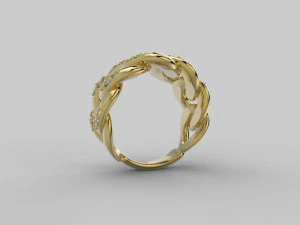 chain ring 384 jewelry 3D Print Model