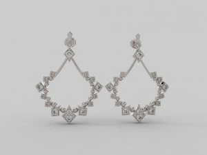 earring 347 jewelry 3D Print Model