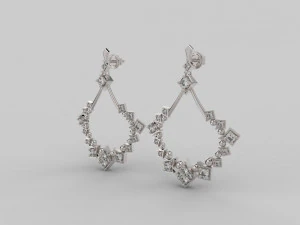 earring 347 jewelry 3D Print Model