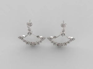 earring 347 jewelry 3D Print Model