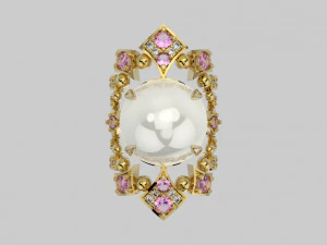 ring 346 jewelry 3D Print Model