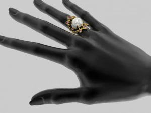 ring 346 jewelry 3D Print Model