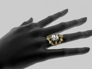ring 346 jewelry 3D Print Model