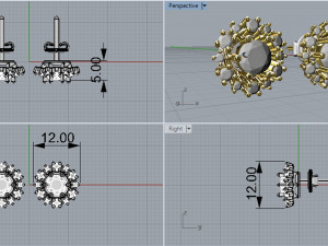 earring 303 jewelry 3Dプリントモデル