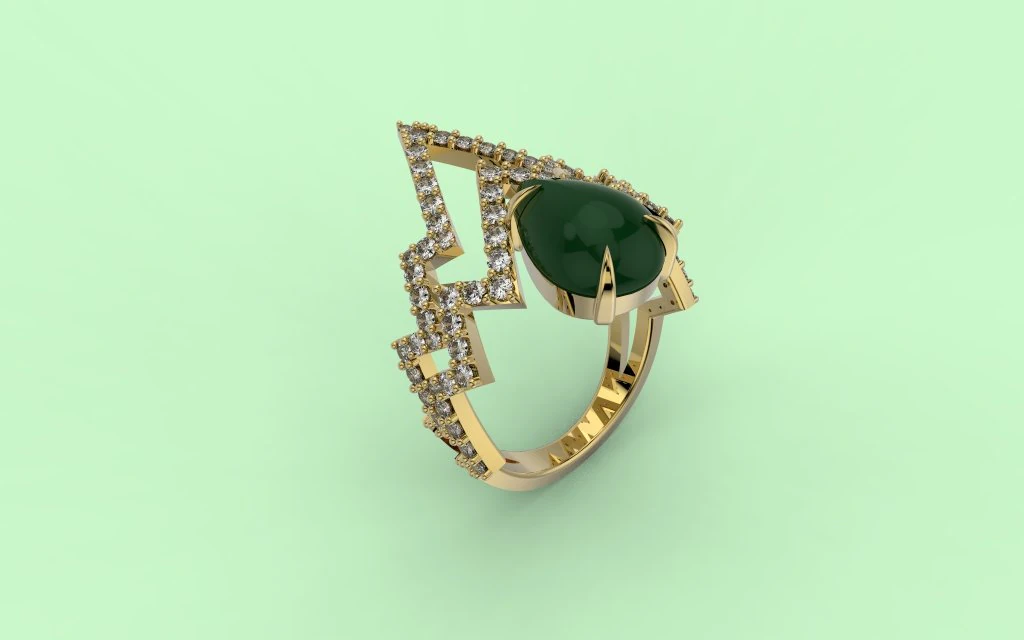 ring 58 jewelry 3D Print Model .c4d .max .obj .3ds .fbx .stl .blend