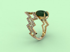 ring 58 jewelry 3D प्रिंट मॉडल