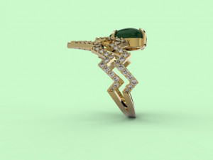 ring 58 jewelry 3D प्रिंट मॉडल