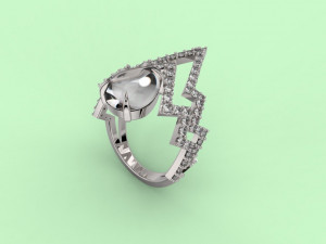 ring 58 jewelry 3D प्रिंट मॉडल