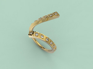 ring 306 jewelry Modèles 3D en vedette