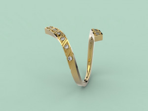 ring 306 jewelry 3D प्रिंट मॉडल