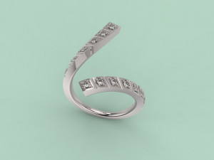ring 306 jewelry 3D प्रिंट मॉडल