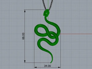 pendant 388 jewelry 3D Print Model